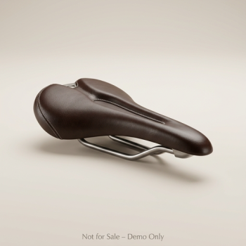 Luxury Leather Bicycle Saddle